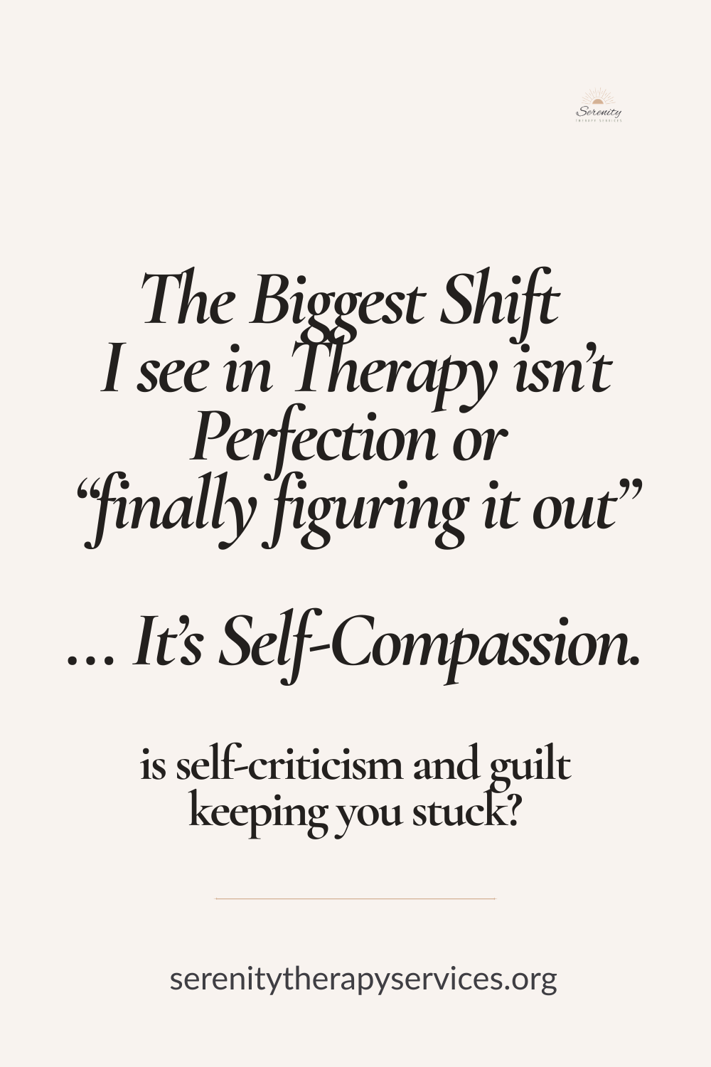 what actually helps you to overcome self doubt and self criticism and guilt