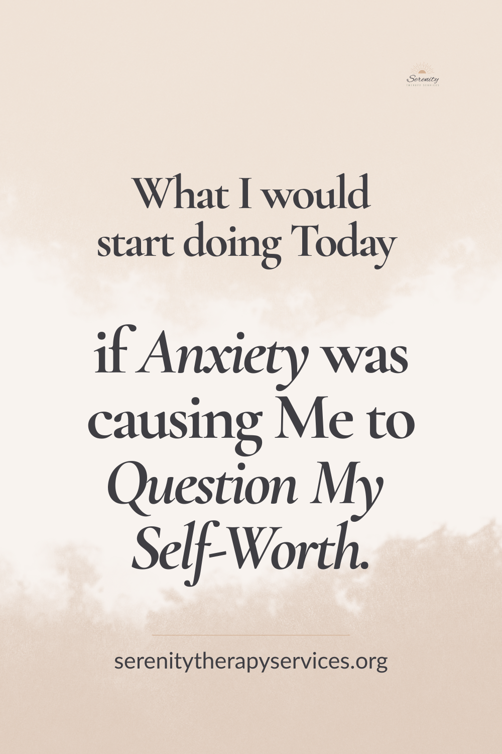 How Anxiety Causes Low Self-Worth (And Why “Just Be Confident” Doesn’t Work)