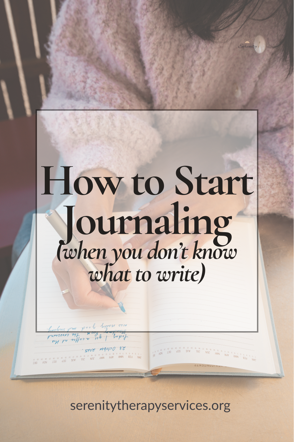 learn how to start journaling when you don't know what to write
