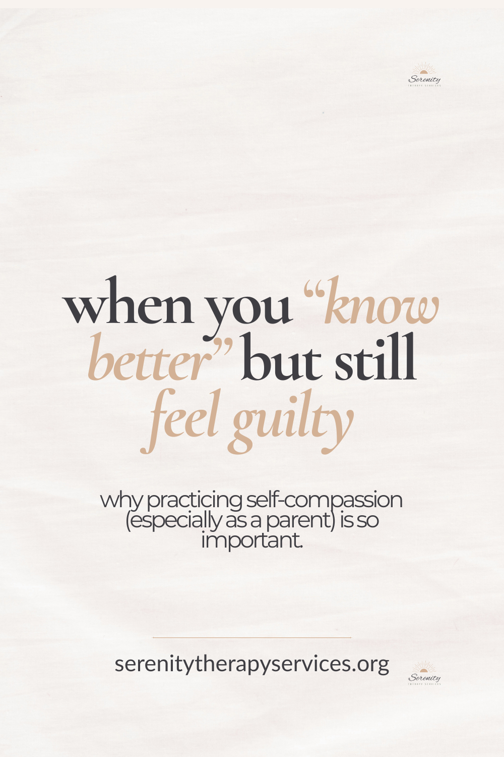Overwhelmed parent practicing self-compassion after feeling guilt and self-criticism, with text about self-love and emotional regulation