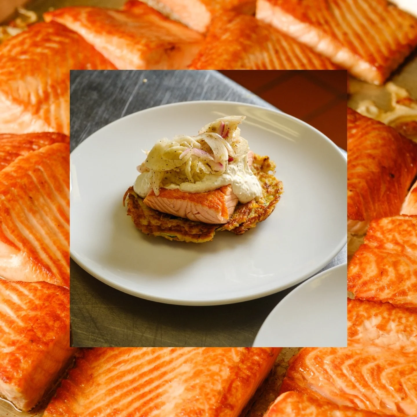 A dish/fish deserving of an explanation! 🐟🌊
At Crafted, sourcing is as intentional as execution. Our Heimland Salmon is farmed in the North Atlantic current off the Faroe Islands, within its natural migratory range. Cold, oxygen-rich, fast-moving w