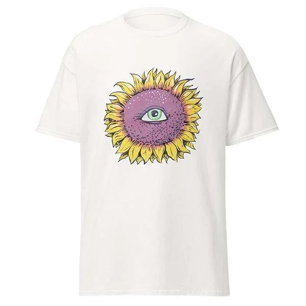 Sunflower Painting Unisex Classic T-Shirt Art Design