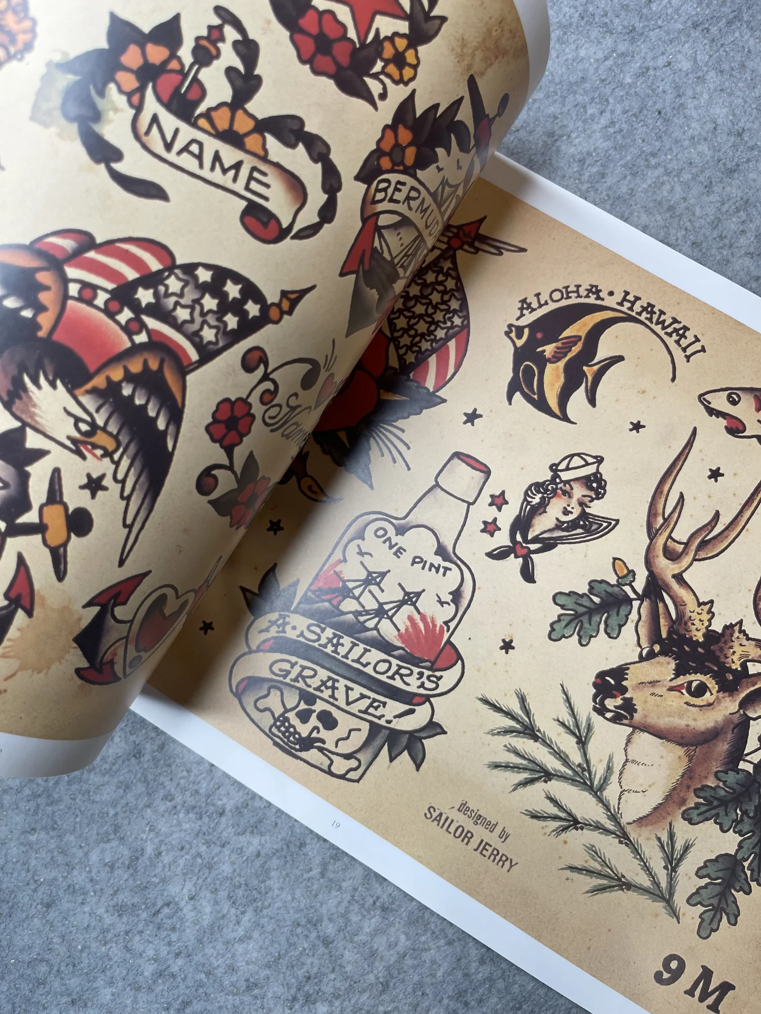 Sailor Jerry Tattoo Flash Volume 1 — Bakezori Books