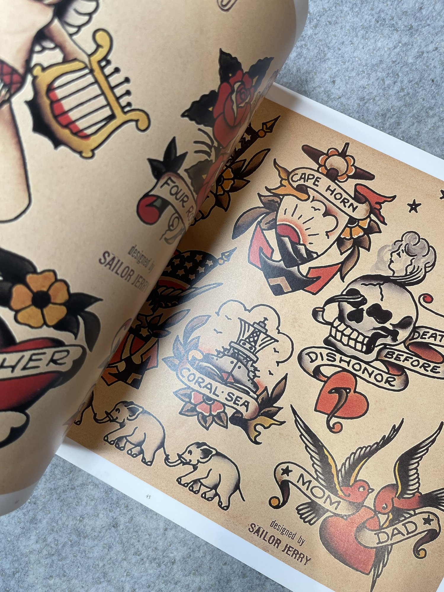 洋書 Sailor Jerry Tattoo Flash Volume 2 Sailor Jerry Tattoo Flash Volume 2 — Bakezori Books