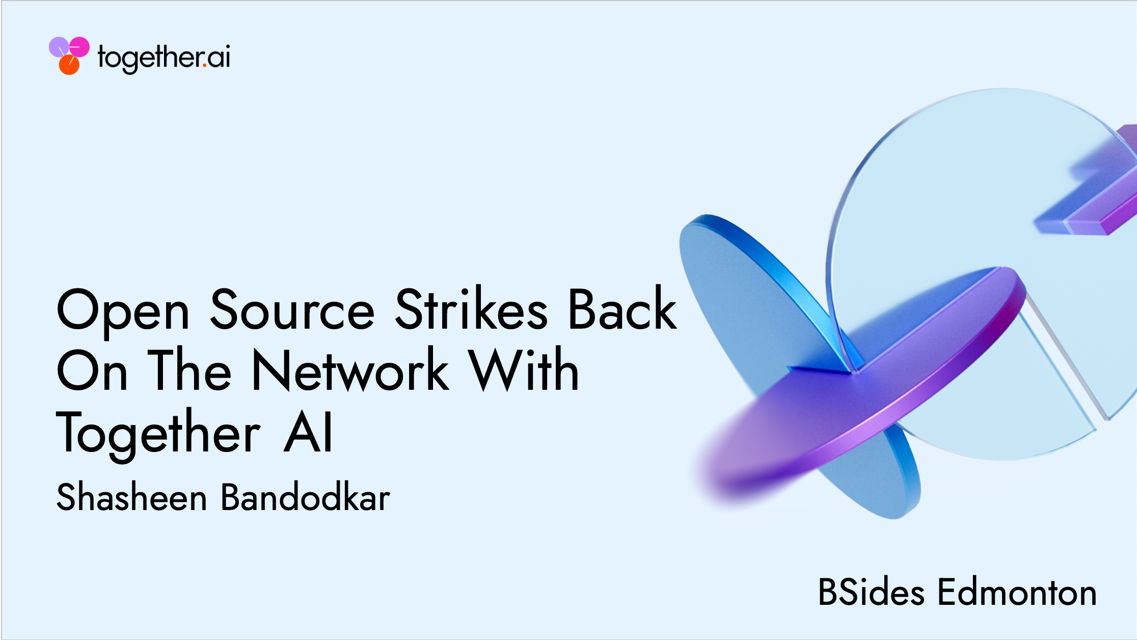 Open Source Strikes Back On The Network With Together AI