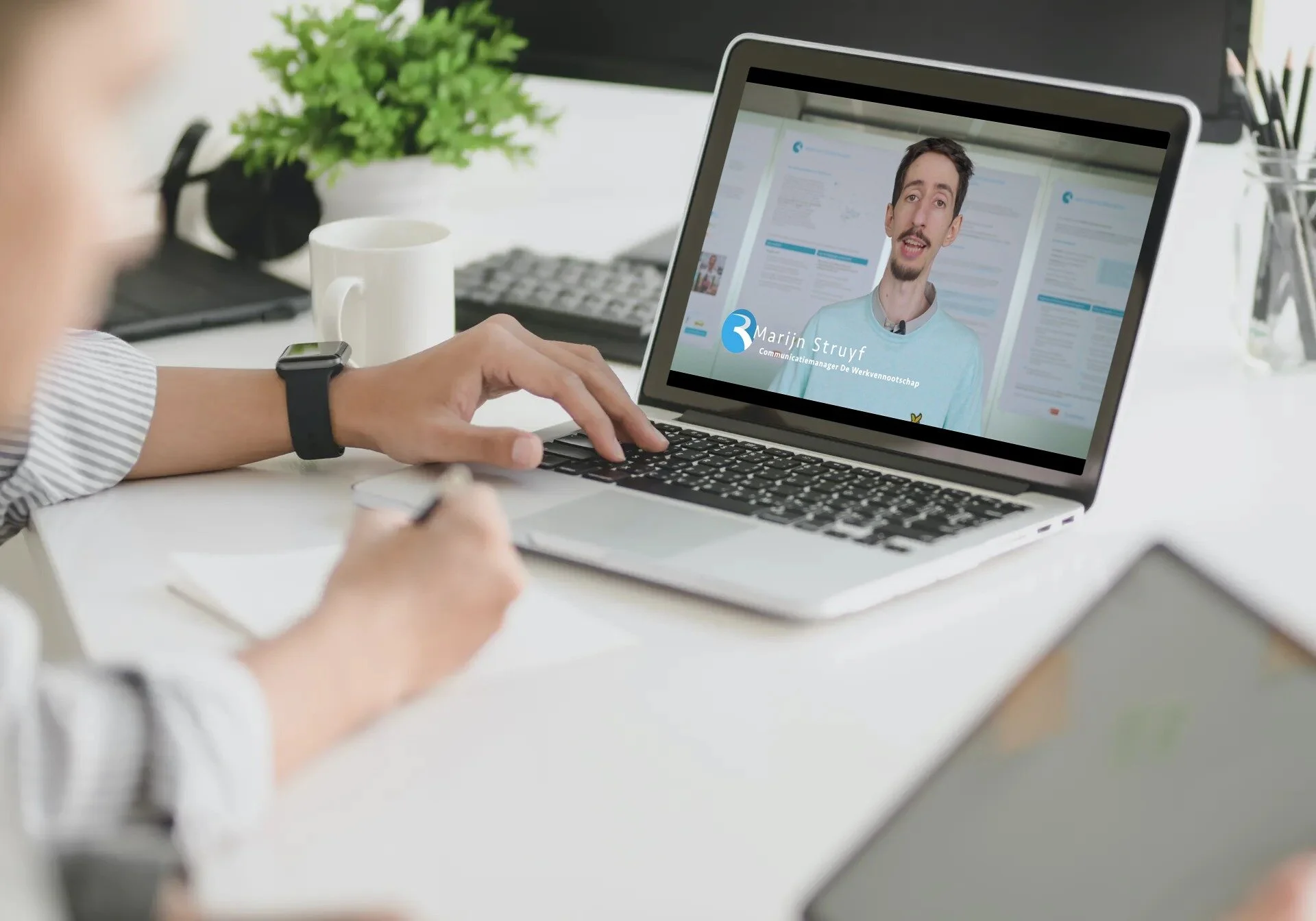 Virtuele infomarkt en digitale vragensessie
