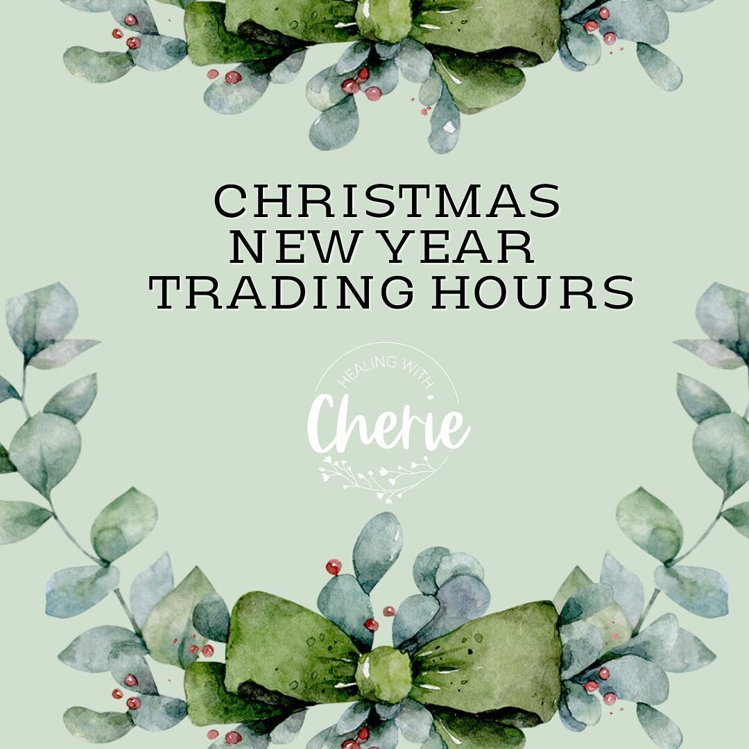 I will be taking a break from clinic this year to spend quality time with my family! 

The clinic will be closed from Friday 17th December and will reopen on Tuesday 11th January 2022.

I will be available to existing clients only needing a session o