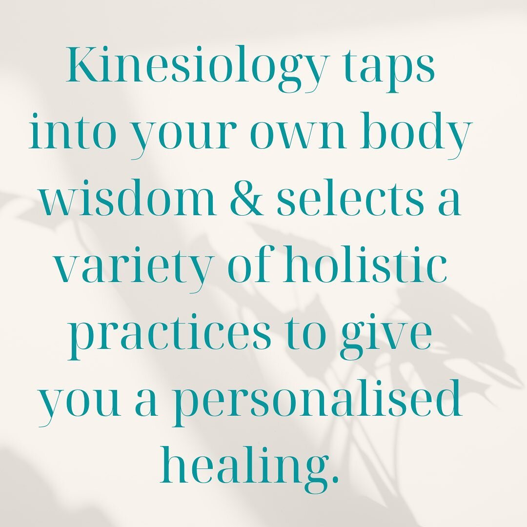 No one Kinesiology session is the same!

There is no one special protocol for a particular illness, stress or disease!

Kinesiology uses your own body to determine which is the best healing method for your particular situation. 

Whether it&rsquo;s a