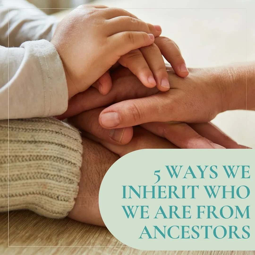 🧬 5 Ways We Inherit Our Ancestors&rsquo; Struggles, Beliefs &amp; Behaviours 🕊️

&ldquo;You are the result of the love, pain, survival, and wisdom of thousands.&rdquo;

So many of our patterns aren&rsquo;t just ours. We carry echoes of generation