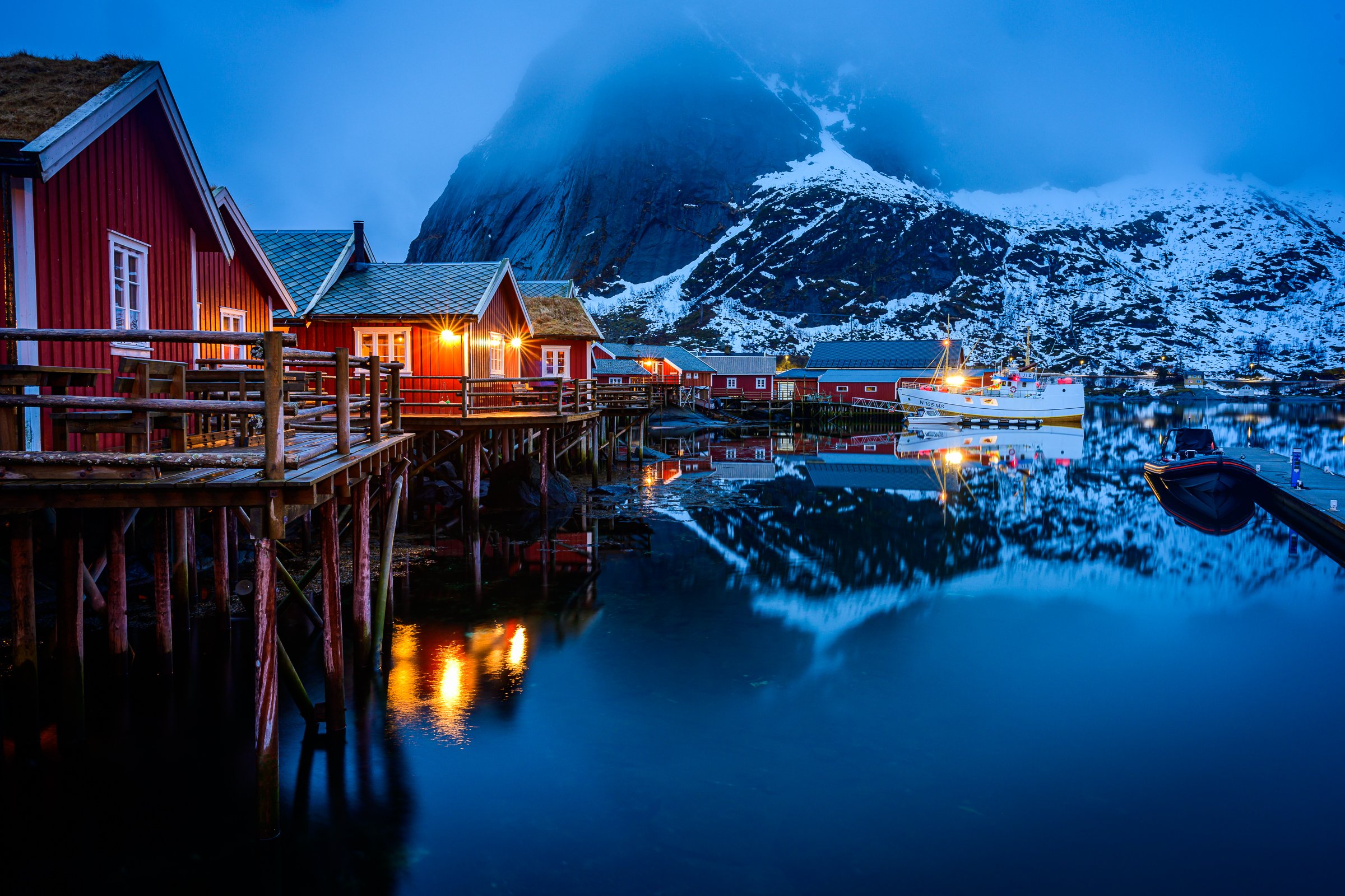 Copy of Blue Hour in Reine.jpg