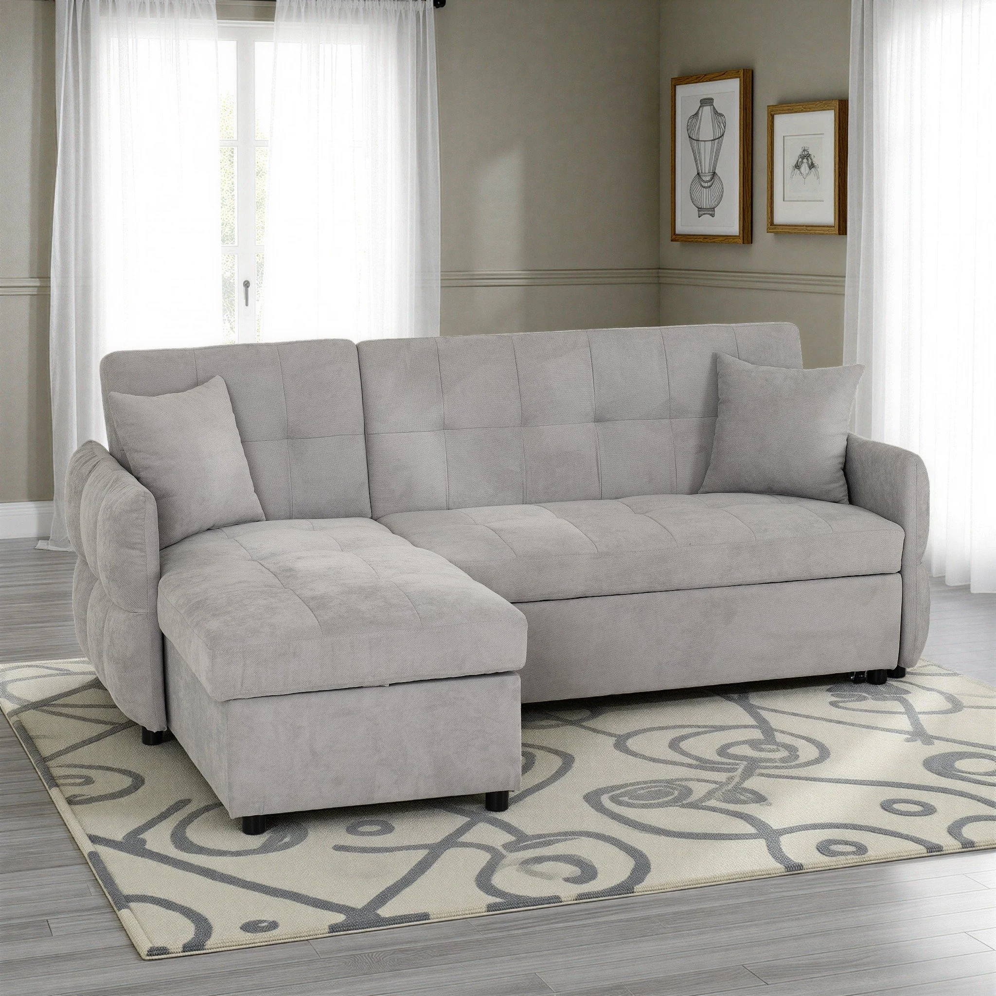 Charlton Corner Sofa Bed with Storage