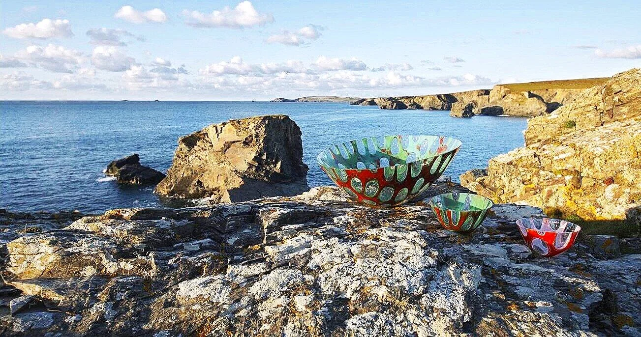 Porthcothan near the lagoon and