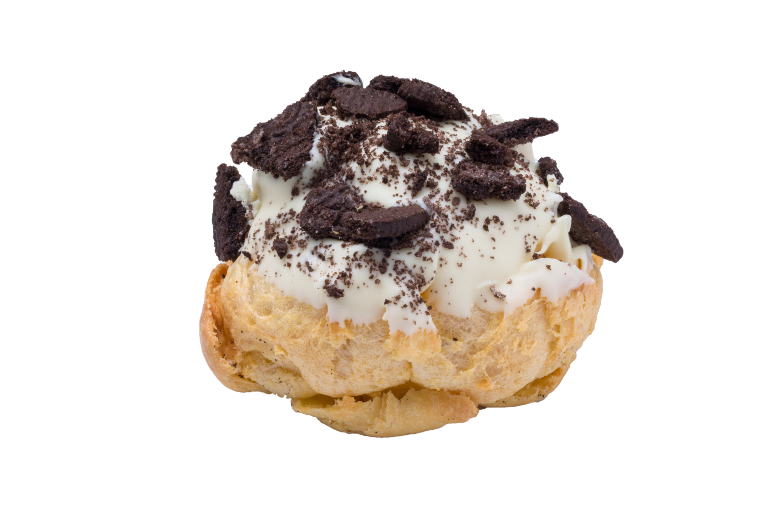 Oreo Cookie Crumble Eclair