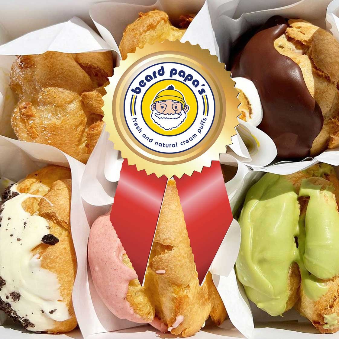Beard Papa's Crowned Top Dessert Chain in America and Among the Best Tea Spots in Los Angeles