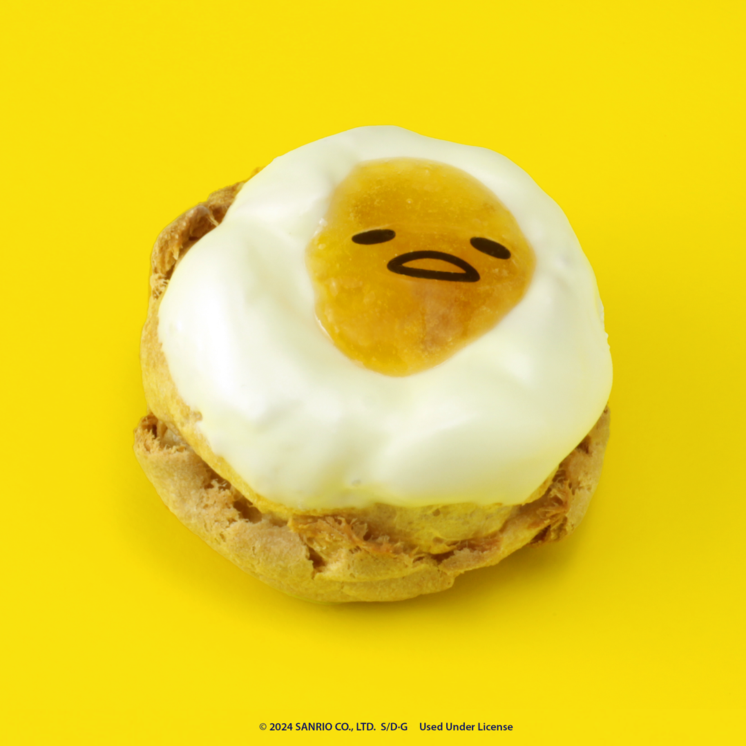 Beard Papa’s Launches Egg-straordinary New Cream Puff Flavor with Sanrio’s Gudetama Franchise