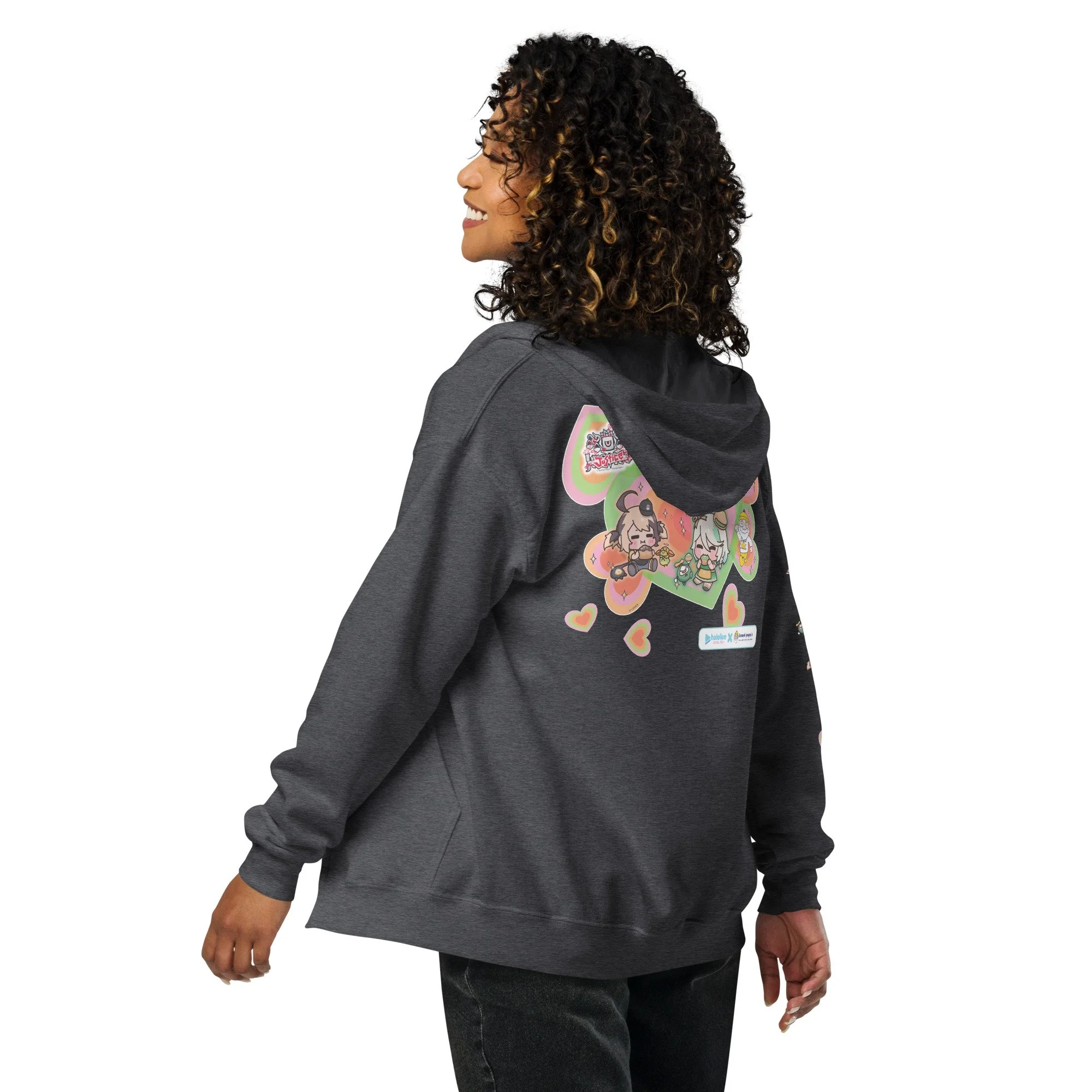 hololive Limited Edition unisex heavy blend zip hoodie