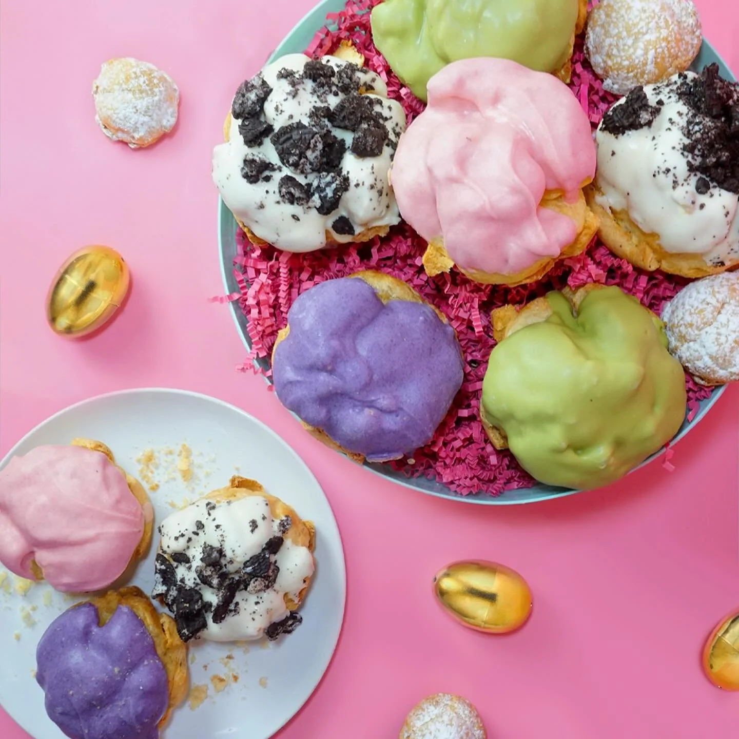 Some-bunny has to get the cream puffs tomorrow! 🥚 🐣 Should be you!
Save 10% with Loyalty Signup - beardpapas.com/app-download

#beardpapas #easter #foodie #yum #creampuffs