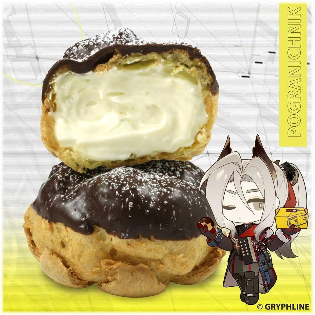 ⚡ Pogranichnik
Chocolate &eacute;clair shell
Vanilla custard filling
This classic never misses.
Are you a traditional dessert fan or experimental? 👇

https://www.beardpapas.com/endfield
@akendfieldofficial 
📍STORES USA:
Austin, TX 
Beaverton, OR (P