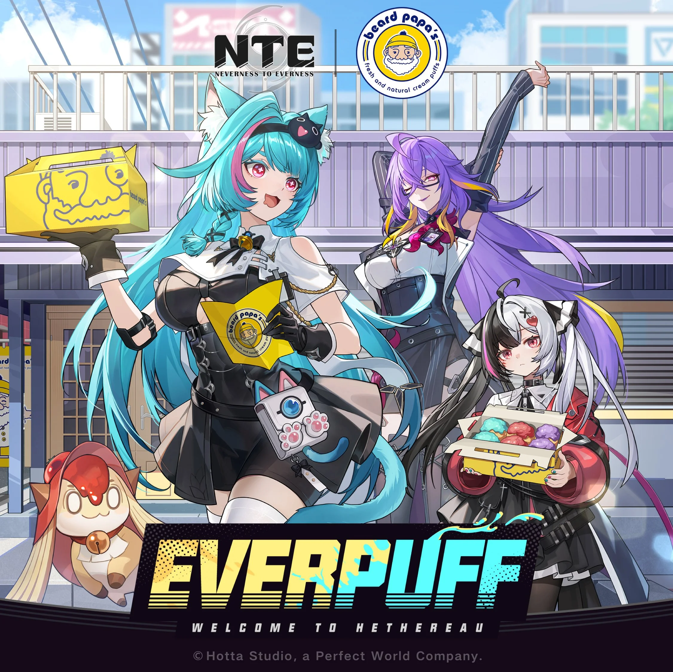 Beard Papa’s Named Exclusive Dessert Partner for Highly Anticipated Game NTE [Neverness to Everness], Launching Limited-Time Collaboration and Sweepstakes Across U.S. Locations