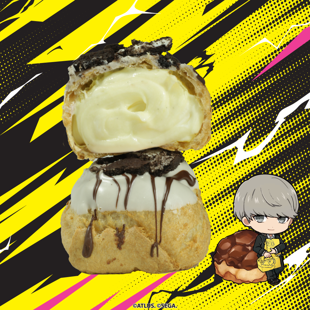 persona 30th anniversary X Beard Papa's Cream puffs