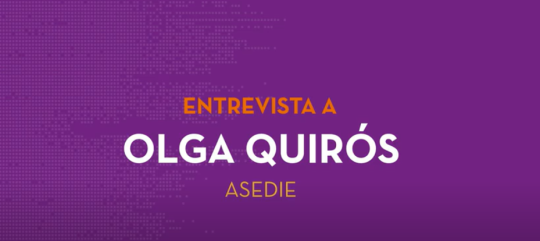 Datos.gob entrevista a Olga Quirós, Secretaria General de Asedie