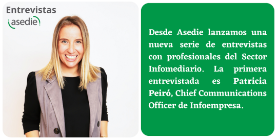 Infoempresa.com:"ASEDIE desempeña un papel importantísimo impulsando la apertura de datos"