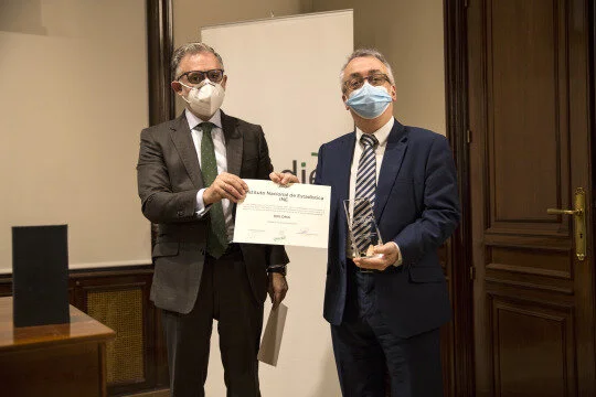 El Instituto Nacional de Estadística, Premio Asedie 2020