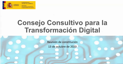 Se celebra la primera reunión del Consejo Consultivo para la Transformación Digital
