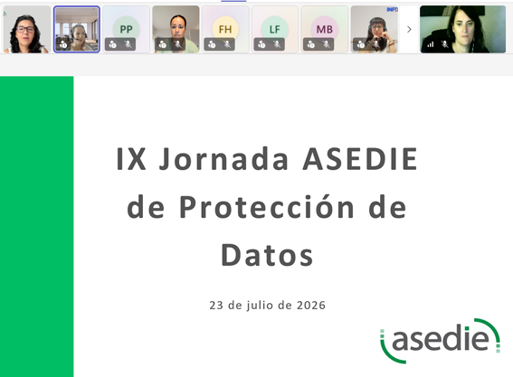 ASEDIE analiza las últimas novedades en protección de datos personales y reutilización de la información pública en su IX Jornada de Protección de Datos
