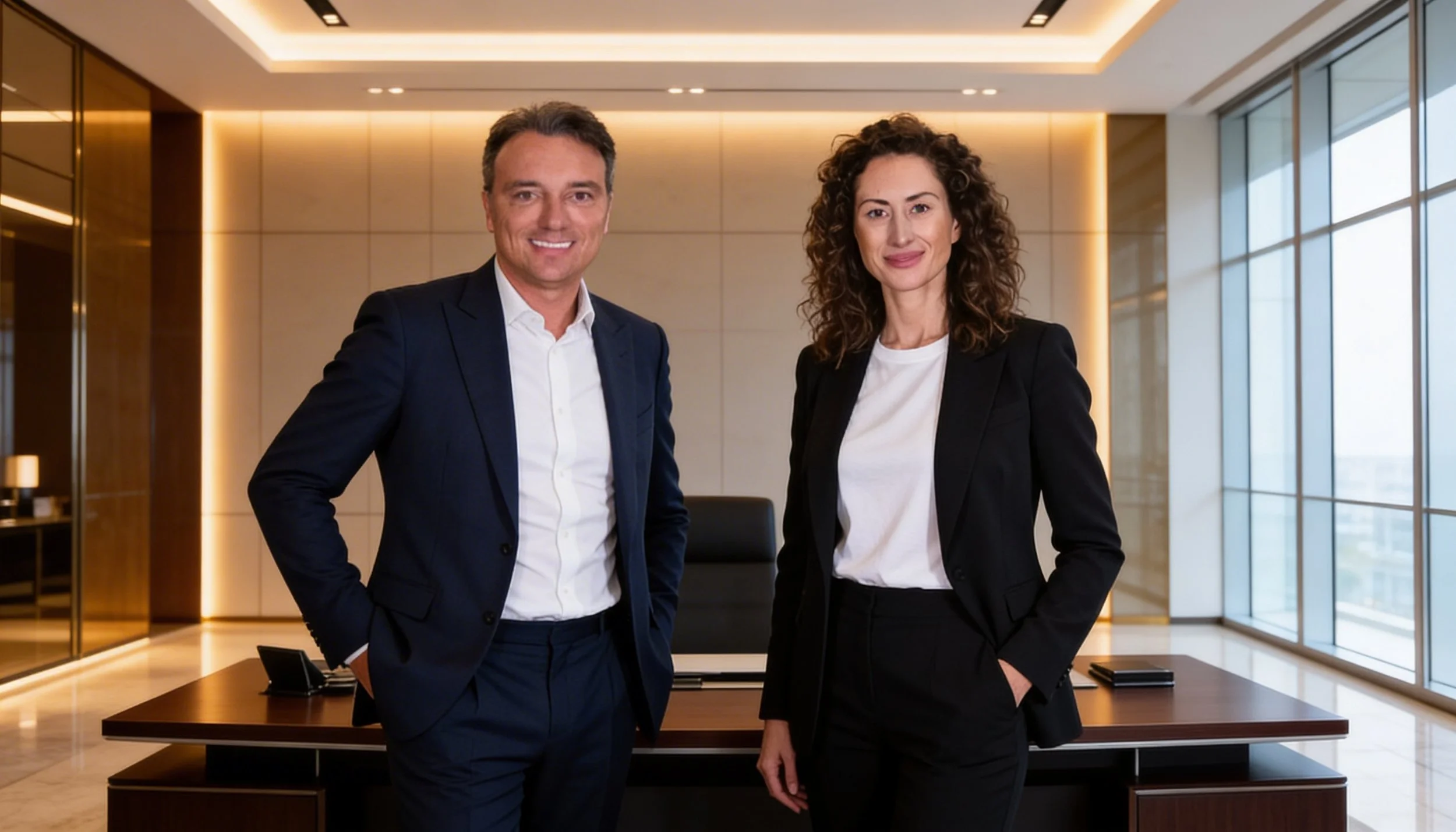 Matteo Rivolta e Laura Spinelli, fondatori di Luxury Academy – formazione e consulenza premium per PMI italiane