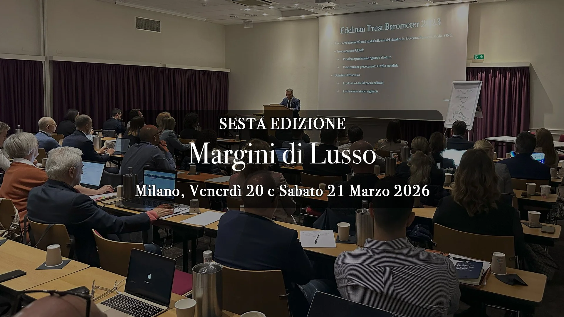 Corso Margini di Lusso: Sesta Edizione | Venerdì 20 e Sabato 21 Marzo 2026