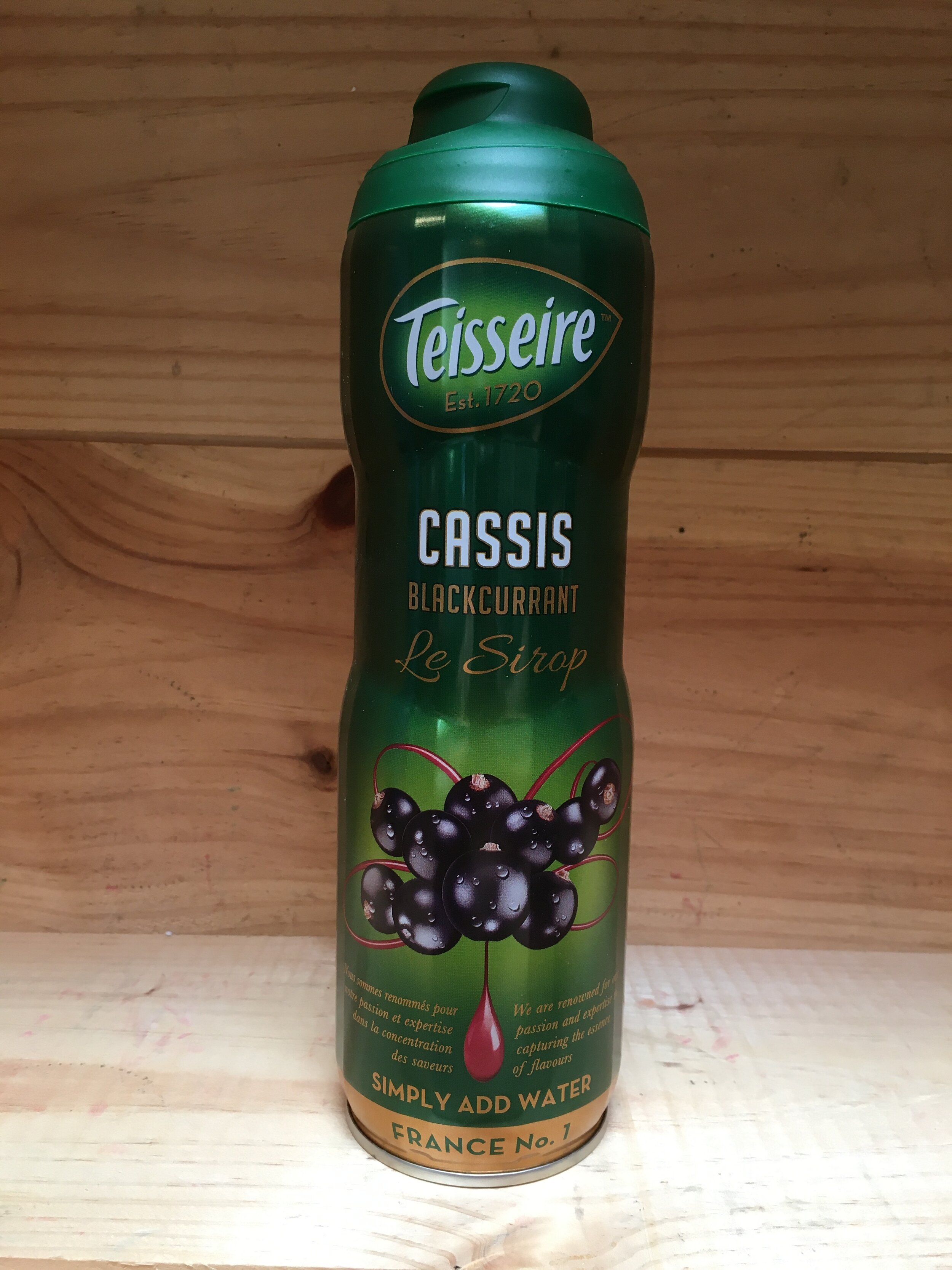 Teisseire Cassis Sirop (Non alcoholic)