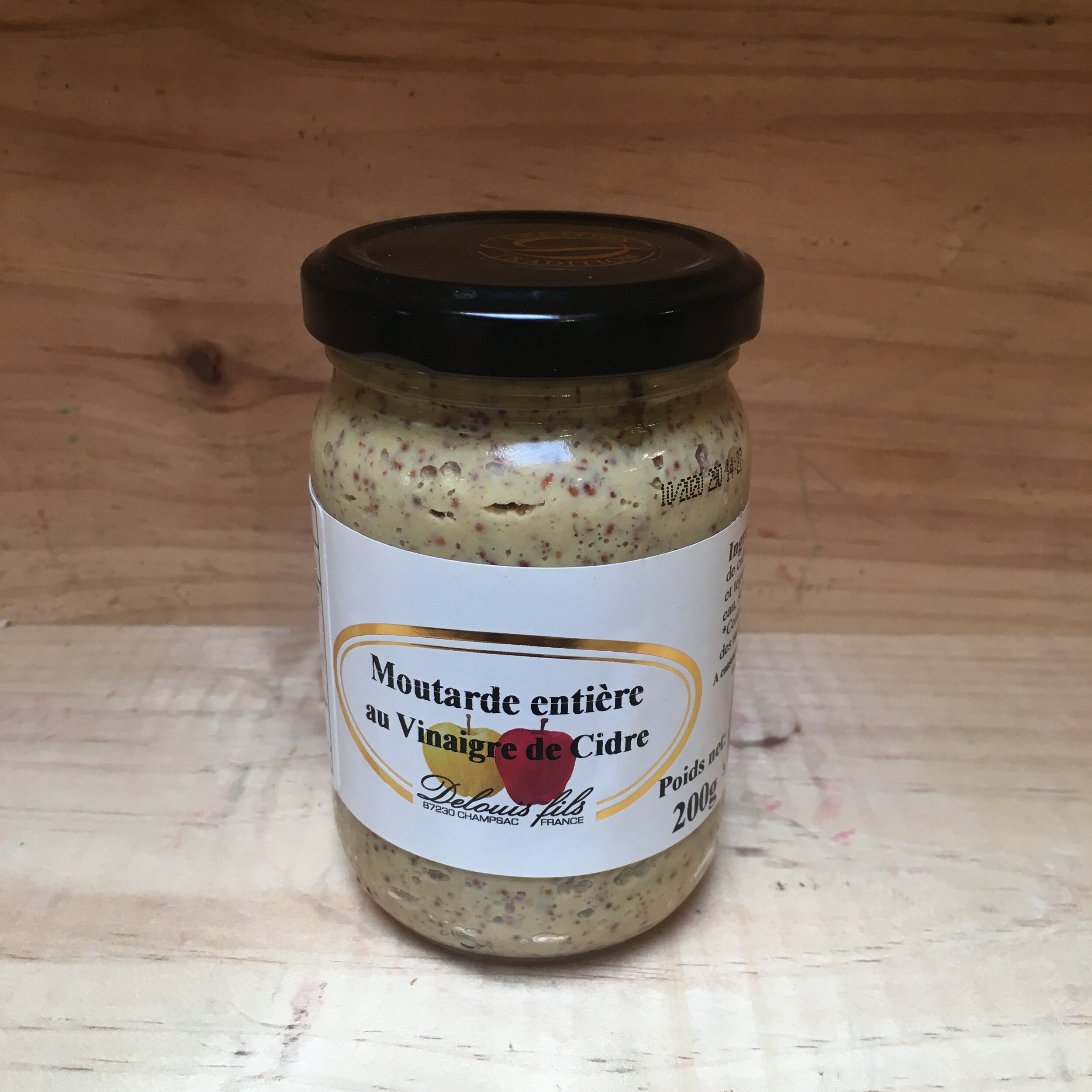 Seed mustard with Cider Vinegar
