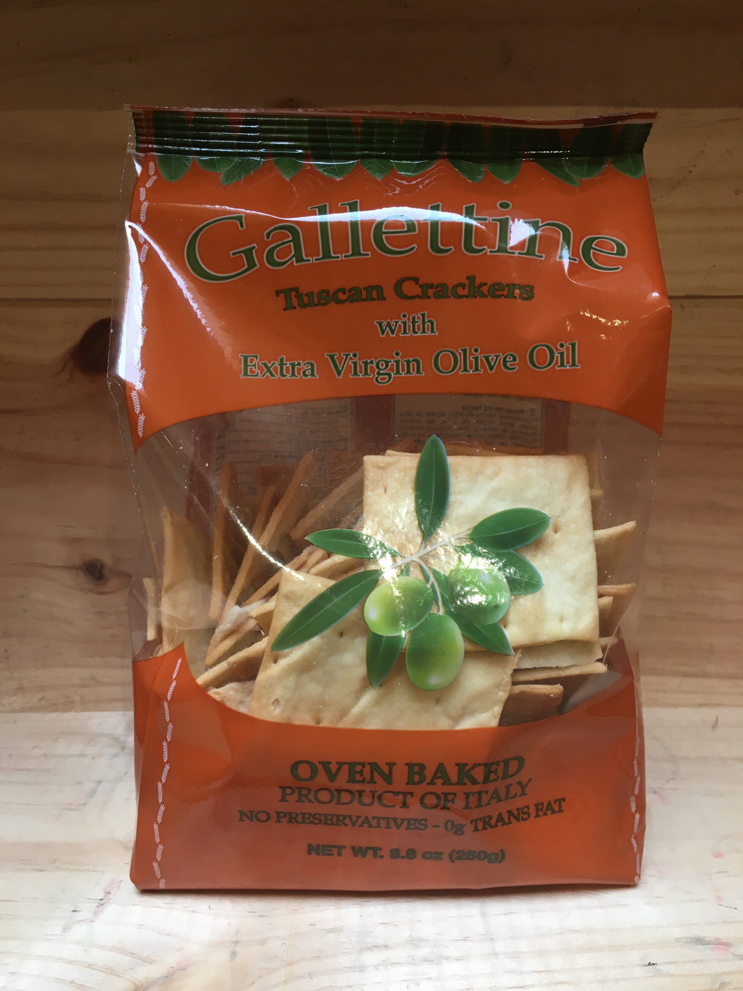 Gallettine Tuscan Cracker with Extra Virgin Olive Oil