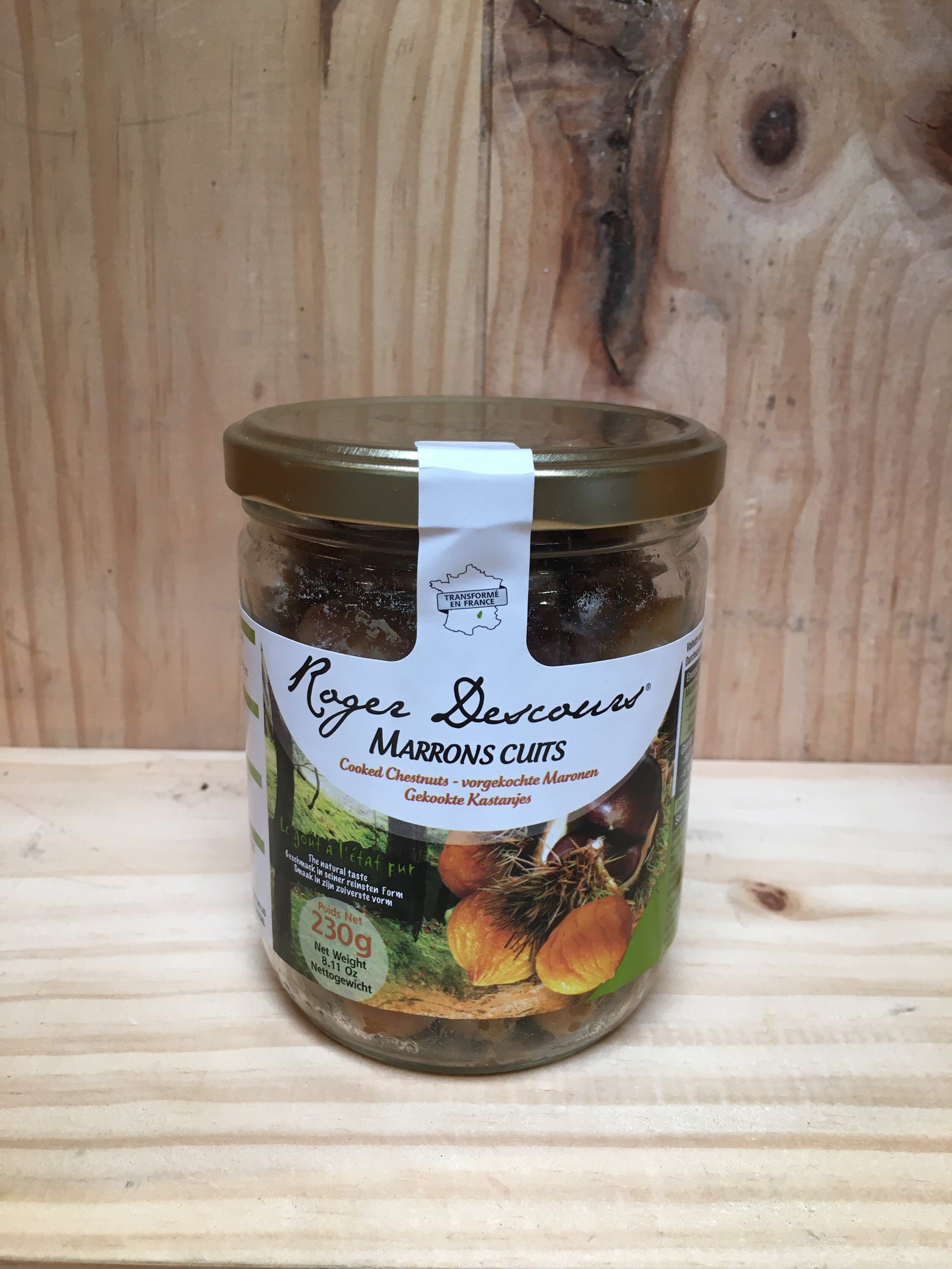 Whole chestnuts from France