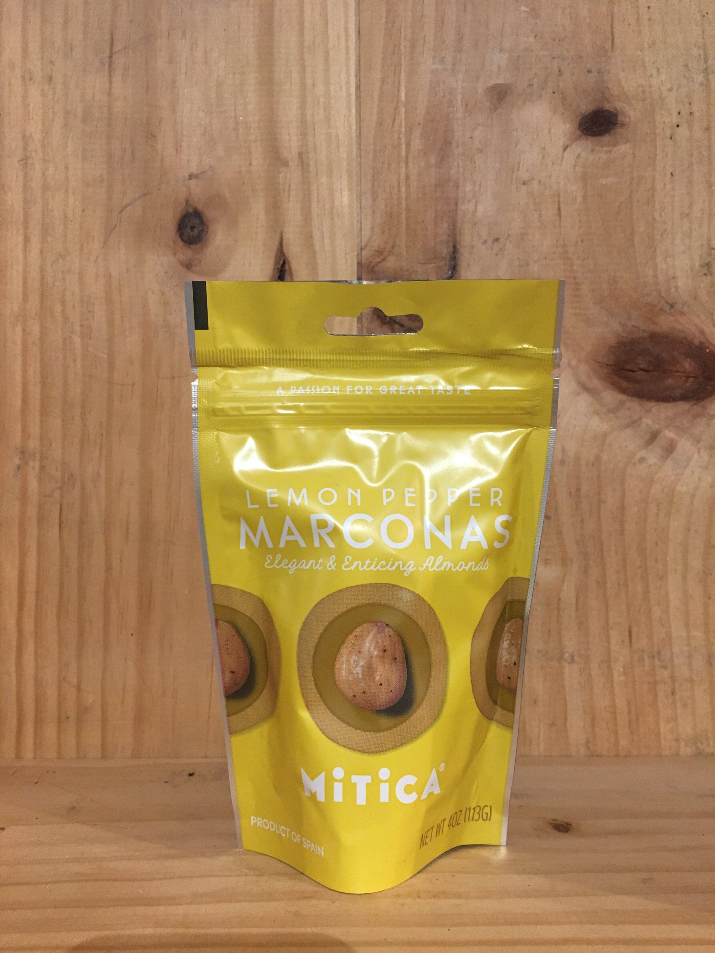 Marcona Almonds with lemon and cracked pepper