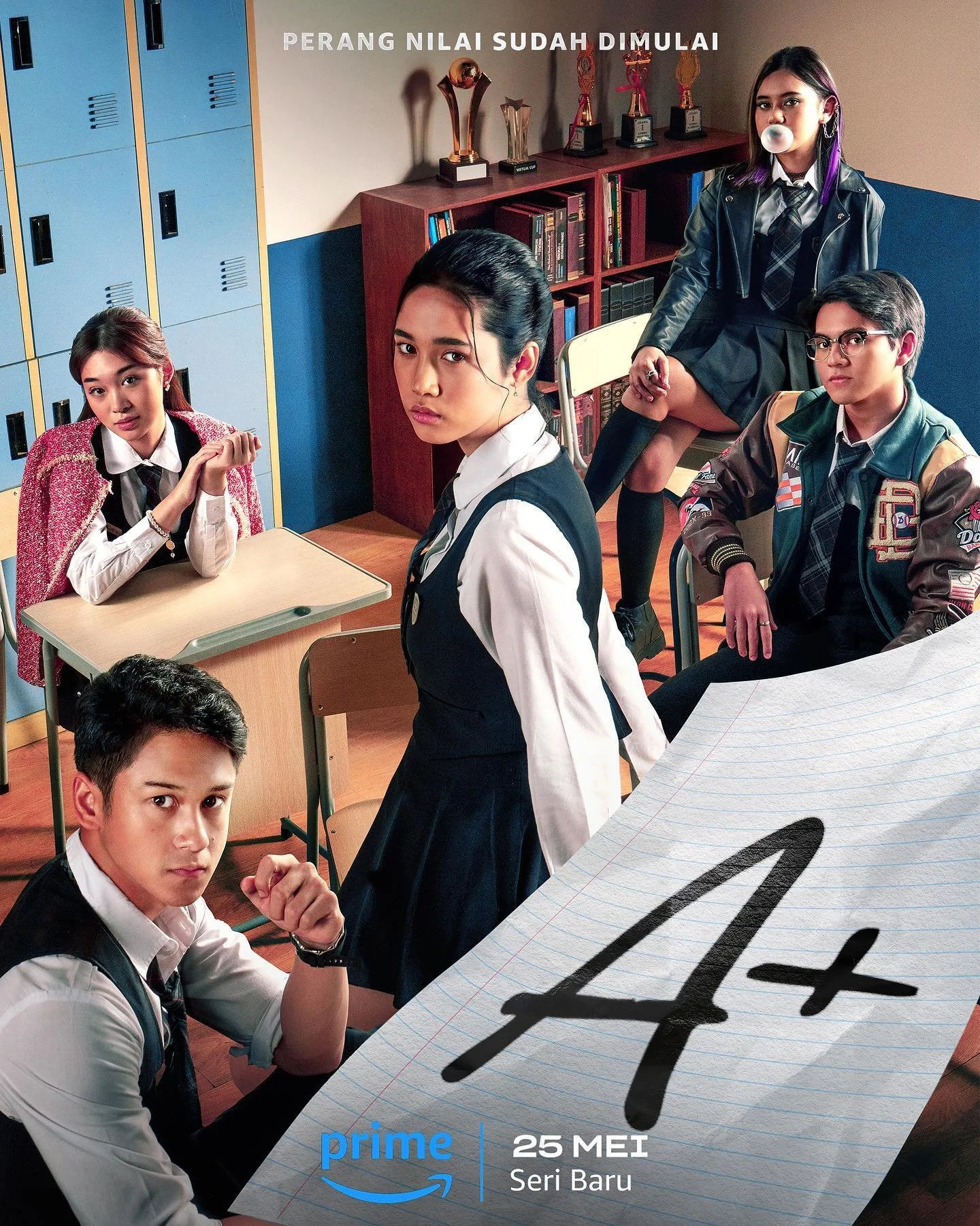 Stills production for key art and promo collaterals for @primevideoid original series &ldquo;A+&rdquo; 🎞️