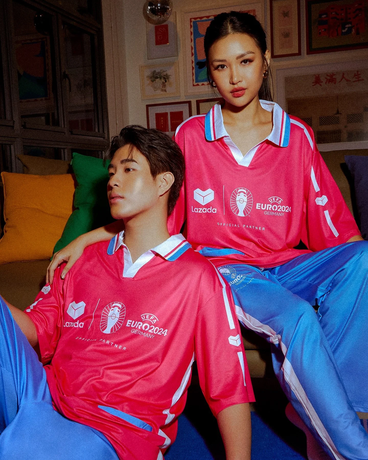 Euro 2024 x Lazada PJ ⚽️
-
Production @headquartors 
Hair &amp; makeup @benjioo