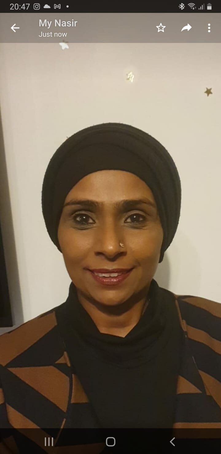 Gulnar Vagherani - Board Member - Community Development Officer-Mental Health Trained &  a carer. 
Over 30 years of experience providing front line service. Supporting resident lead social initiatives. Determined and dedicated to ending 'Silent Suffe