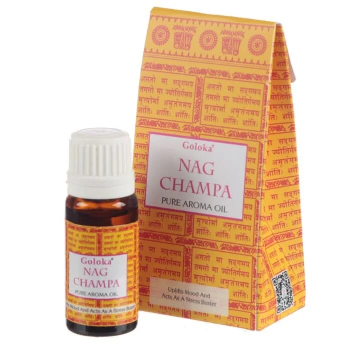 10ml Nag Champa Goloka Fragrance Aroma Oils