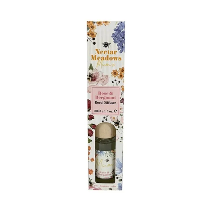 30ml Reed Diffuser - Nectar Meadows Mum (Rose & Bergamot)