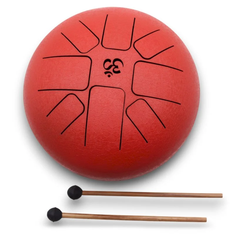 Medium Hapi Drum - Om Red
