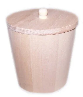 Small Wooden Tub - 95mm