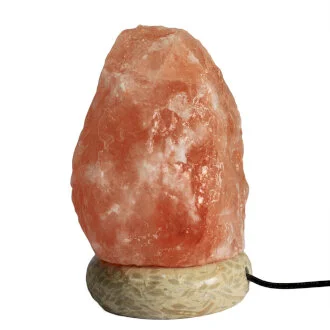 Quality USB Natural Salt Lamp - 11.5 cm (Random Colours)