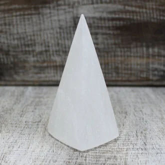 Selenite Pyramid - 10 cm