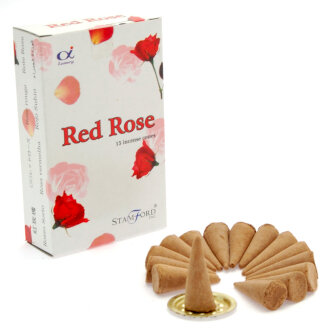 Red Rose Cones