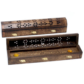 Smoke Box - Natural Mango Wood