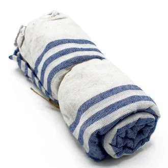 Spa Towel - Ocean Blue (90 x 170 cm)