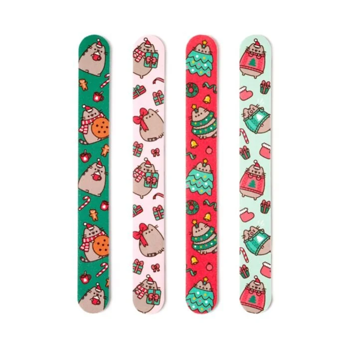Christmas Pusheen the Cat Nail Files