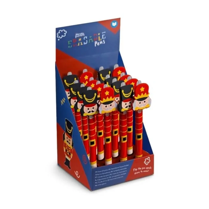 Festive Friends Christmas Erasable Pen with PVC Topper